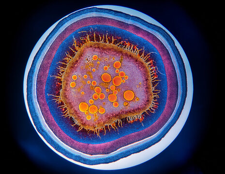 Nipah Virus, NiV, Mikroskop - A