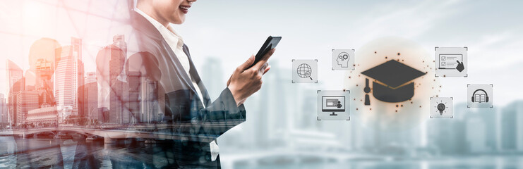 Online learning system combining digital education, e-learning, and virtual classroom to enhance learning, assessment, and global knowledge sharing. Vouch