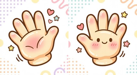 Obraz premium hand cute