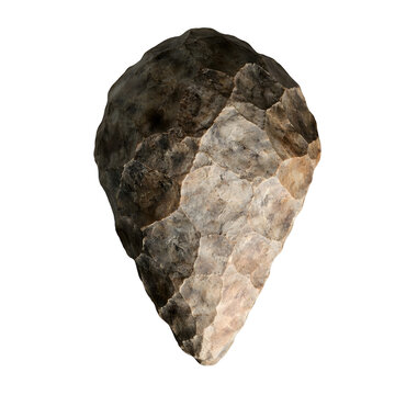 Primitive Stone Arrowhead Artifact