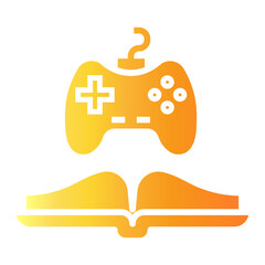 playing game Gradient icon © Darwin Mulya