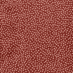 Fototapeta premium Dark red tiny floral seamless pattern with delicate blossoms. Classic decorative background ideal for vintage fabrics, wallpapers, quilting, and retro design projects.