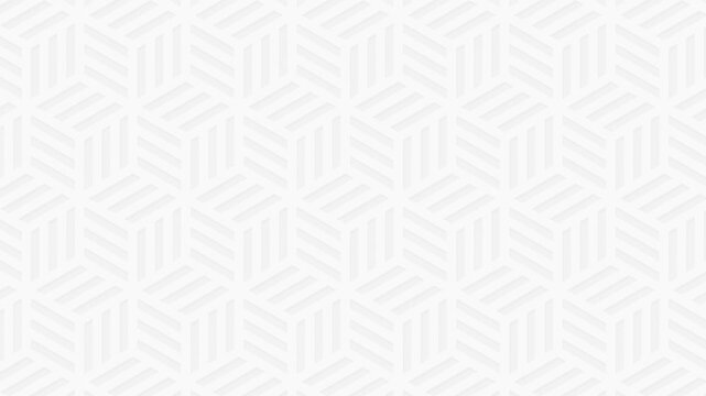 seamless loop modern hexagon line background design
