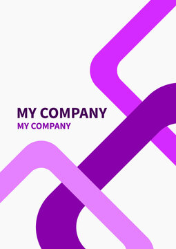 abstract purple cover with lines yuz