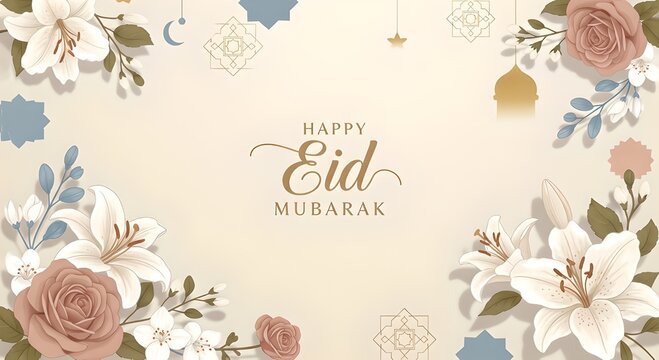 Eid mubarak design celebration event. illustration can be use for poster, banner, invitation, banner and greeting card