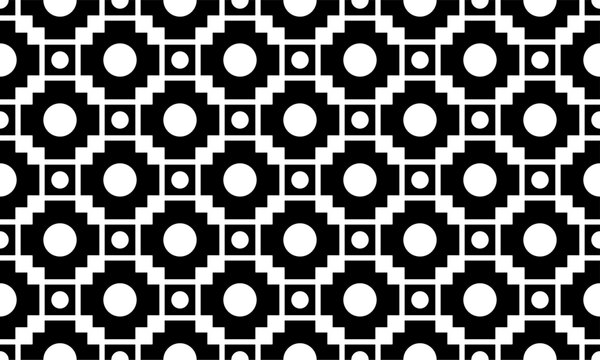Seamless Chakana pattern featuring repeating Andean cross symbol motifs with stepped geometry and central squares. Ancient Inca symbol for textile, background, wallpaper, and cultural design. vector
