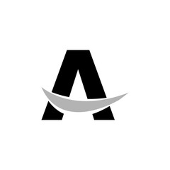 letter a logo design