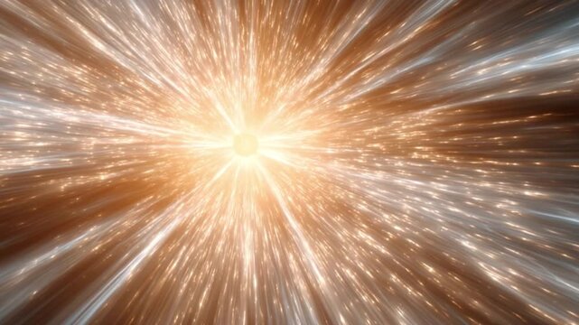 Celestial Symphony of Light: A radiant explosion of energy unfurls across the expanse of the cosmos, a celestial spectacle of luminosity and wonder.