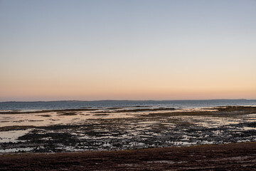 Fototapeta premium sunset over the sea