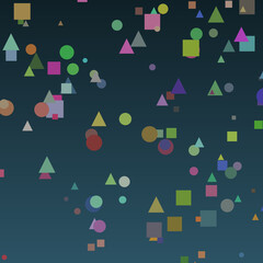 Abstract geometric background for marketing © tiago