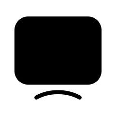 Television Icon Vector Symbol Design Illustration