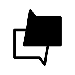Chat Icon Vector Symbol Design Illustration