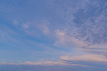 Obraz premium もやもやした朝空