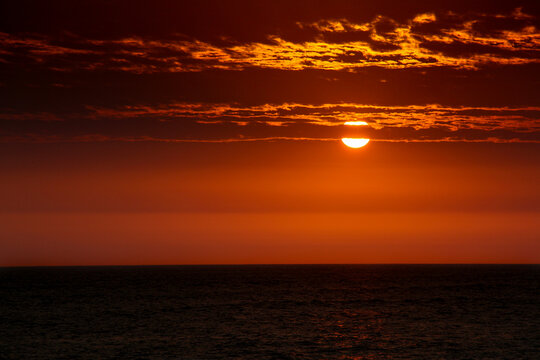 Atardecer en Pimentel Chiclayo
