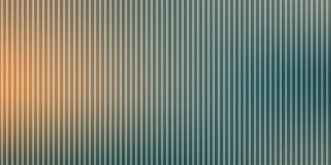 Obraz premium Bright striped background with futuristic vintage aesthetic and nostalgic retro chrome. Dramatic chromatic gradient in retro-futuristic style with warm and cool colors for art projects.