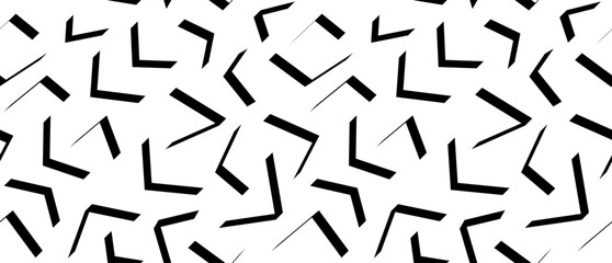 Seamless pattern with lines. Abstract pattern from lines. Hand drawn abstract pattern. Minimal style. Flat style 