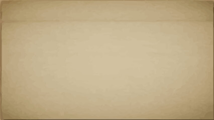 Fototapeta premium Brown paper texture background with light weathered grunge and aged surface vector illustration.