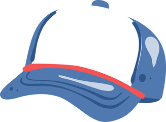 Cute Blue Heart Cartoon Illustration