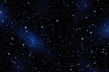 Fototapeta premium Starry night sky, filled with countless twinkling stars