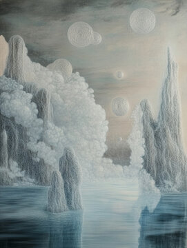 Textured landscape
