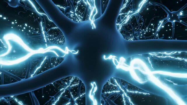 Neural Network Transmitting Signals With Bright Lightening Background