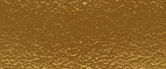 Gold foil leaf texture, glass effect background vector illustration.