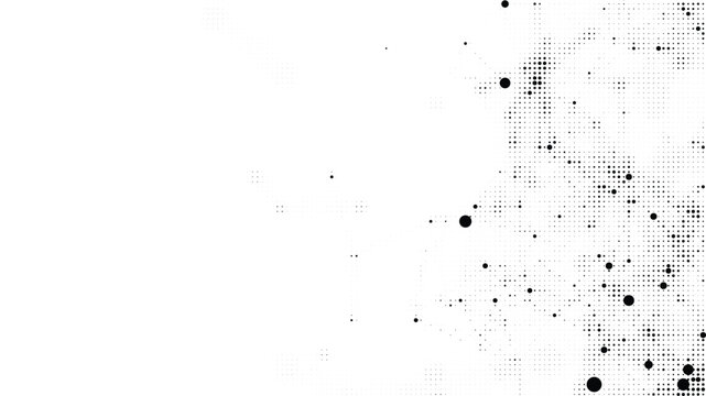 Subtle halftone overlay with sparse black dots on transparent background for subtle texture effects