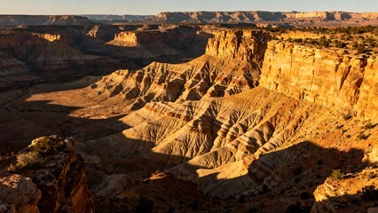 Grand Canyon Landscape At Sunset