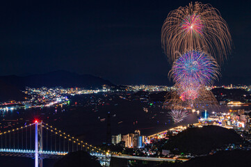 関門海峡花火大会（下関会場）