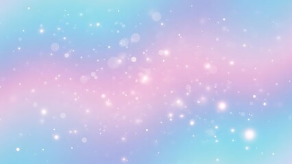 Obraz premium Beautiful pastel galaxy background with sparkling stars and soft colors creating a dreamy atmosphere
