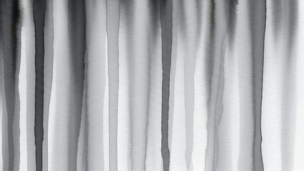 Obraz premium Softly falling white curtain with gentle folds and faint shadows creating a serene atmosphere