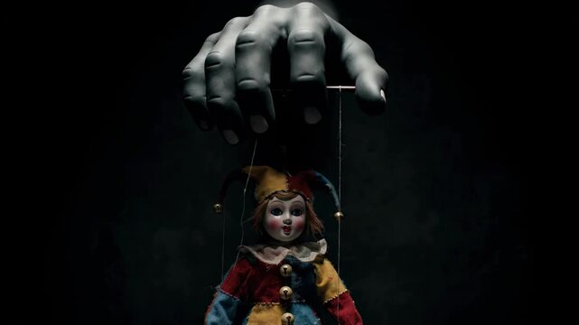 Creepy Puppet Show - A Dark and Mysterious Performance.