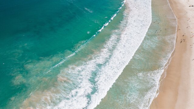 Waves ocean Sydney NSW Port Stephens