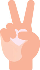 Obraz premium Love Hand Gesture