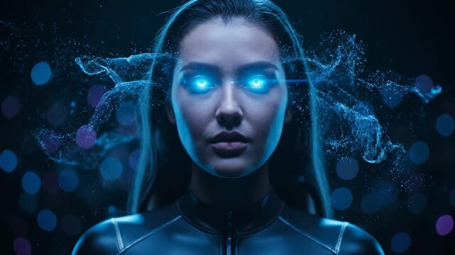 Mystic Woman with Psychic Powers - A Journey into the Minds Eye.