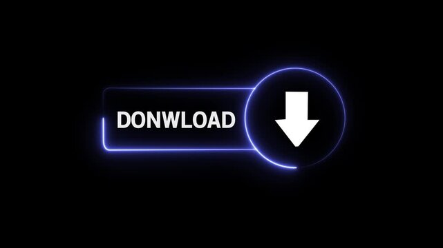Get instant access now click the update button for quick data retrieval and file transfer. Motion graphics of update concept.