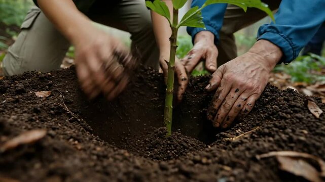 Planting Trees for a Greener Future | Reforestation & Climate Action