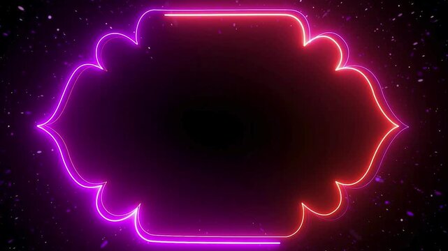 abstract background with glowing lights