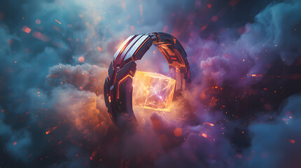 abstract background with space