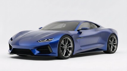 Fototapeta premium Futuristic Sports Car Concept Design