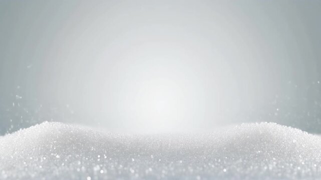 A mound of white powder against a grey background viewed from the side