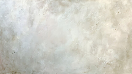 Obraz premium Light Beige Textured Plaster Wall with Brush Strokes