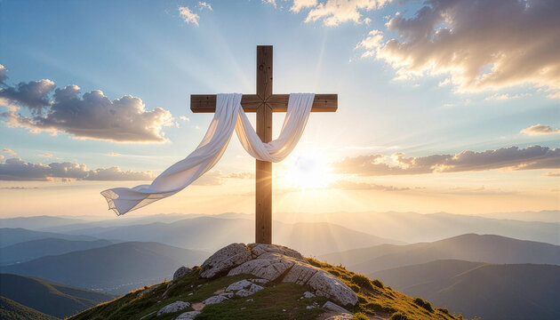 He is Risen. Jesus rose on the third day. Hallelujah Death did not win. Jesus died on the Cross. Resurrection day. He died for our sins.  