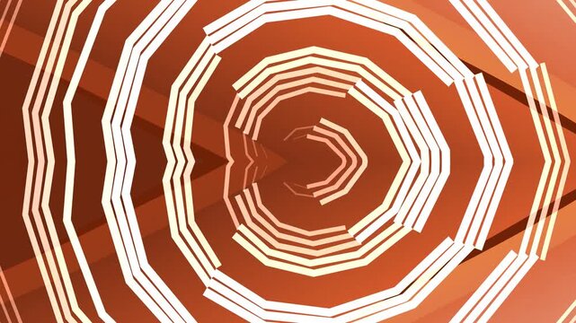 A vibrant abstract background featuring a geometric spiral pattern, creating a dynamic and illusionary visual element. Ideal for decorative purposes, presentations, or creative projects.
