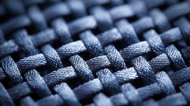 Woven Textile Detail: A close-up view of a woven textile, its intricate patterns showcasing the craftsmanship and texture of the material.