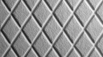 Fototapeta premium Geometric Rhombus Texture: An elegant composition of repeating rhombus shapes creates a visually engaging and minimalist background with a focus on pattern and design