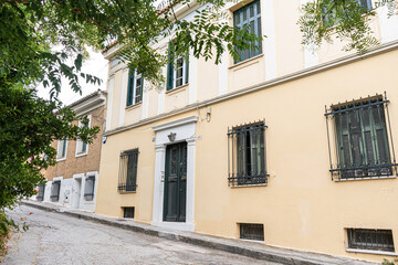 Fototapeta premium Architecture of Old Athens area Plaka