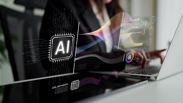 AI Assistant Brain Processor with LLM Technology, Big Data, Machine Learning, Generative AI for Business Support, Future Agentic AI Technology and Artificial Intelligence Prompt Engineering. Muxer