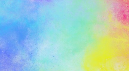 Fototapeta premium Abstract Rainbow Color Powder Explosion Background