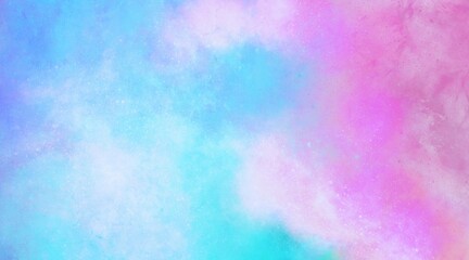 Fototapeta premium Pink and Blue Nebulus Slide Background